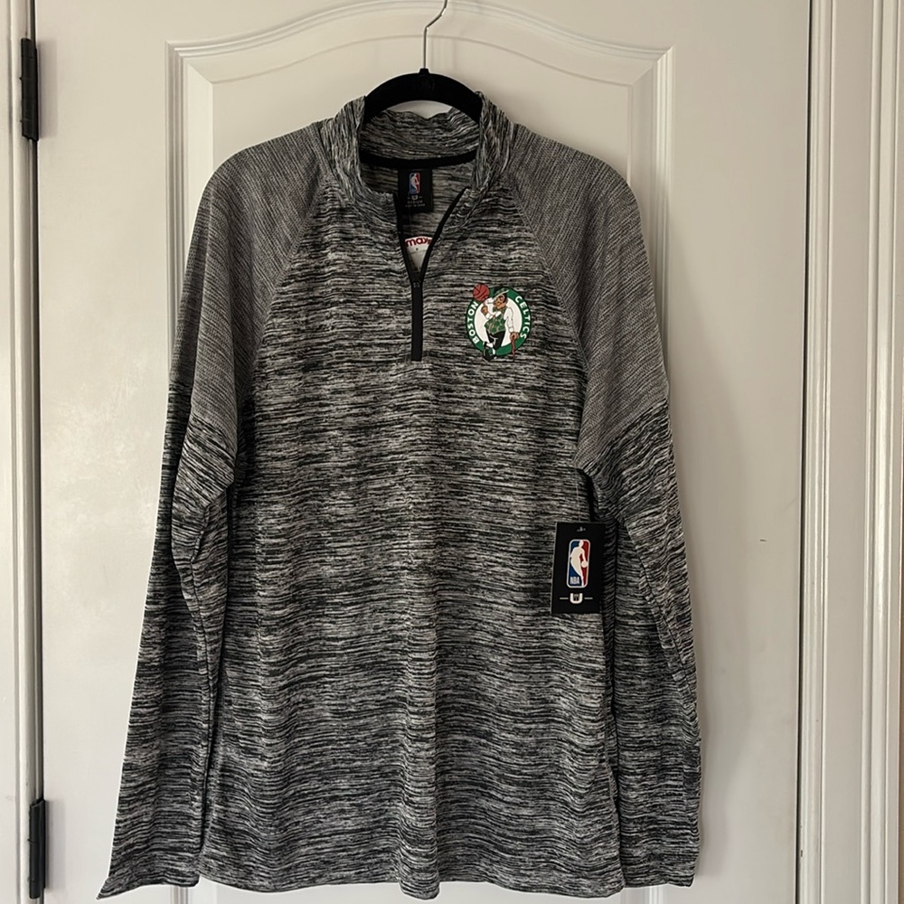 Celtics 1/4 zip shirt